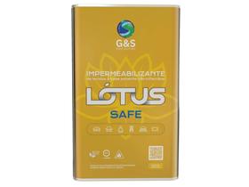 Imper. Tecidos solv. Não inflamável Lótus SAFE G&S