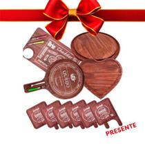 IMPERDÍVEL COMBO 10 Tábuas Madeira Rústico para Queijos, Frios, Vinhos, Mesa Posta, Hamburguer