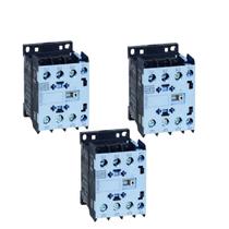 Imperdível: Kit com 3 Mini Contatores Weg CWC025 22A 220VCA