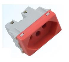 Imperia Módulo Tomada 2p+t 20a Vermelho Iris - Soprano