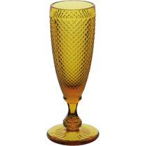 IMPERIAL TAÇA CHAMPANHE 18x7x7cm 150ml VIDRO ÂMBAR 6PÇ