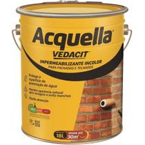 Impermeabilizante Acquella Incolor 18l - Vedacit - 112308 - Unitário Impermeabilizante Acquella Incolor 18l - Vedacit - 112308 - Unitário