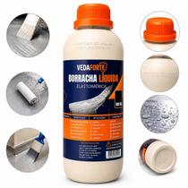 Impermeabilizante Borracha Liquida Lajes Telhados Calhas Alta Flexibilidade 500ml