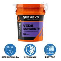 Impermeabilizante Concreto e Argamassa Veda Concreto Queveks