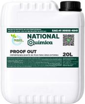 Impermeabilizante de Piso para Área Externa 20 L Proof Out National Química Impermeabilizante de Piso para Área Externa 20 L Proof Out National Química