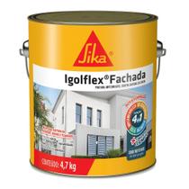 Impermeabilizante Igolflex Fachada 4,7kg - 561381 - SIKA Impermeabilizante Igolflex Fachada 4,7kg - 561381 - SIKA