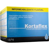 Impermeabilizante Kortaflex Cinza Fibras 18 Kg