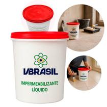 Impermeabilizante Líquido VBRASIL Proteção Contra Umidade 1L Impermeabilizante Líquido VBRASIL Proteção Contra Umidade 1L