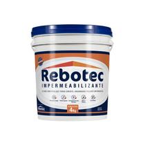 Impermeabilizante para Concreto Argamassa Rebotec Hidrofugante 4Kg