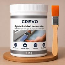 Impermeabilizante Para Infiltrações Vazamento Selante Isolante Crevo 1 Kg Com Pincel Unidade Impermeabilizante Para Infiltrações Vazamento Selante Isolante Crevo 1 Kg Com Pincel Unidade
