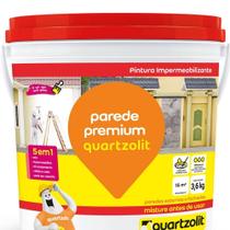 Impermeabilizante Parede Premium Branco 3,6 Kilos - 0430.00000.0036GA - QUARTZOLIT Impermeabilizante Parede Premium Branco 3,6 Kilos - 0430.00000.0036GA - QUARTZOLIT
