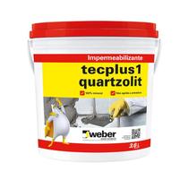 Impermeabilizante Quartzolit Tecplus 1 3,6L Aditivo Para Argamassa Contra Umidade e Infiltração Impermeabilizante Quartzolit Tecplus 1 3,6L Aditivo Para Argamassa Contra Umidade e Infiltração