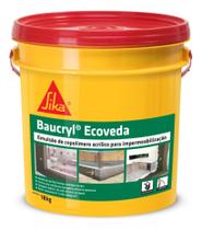 Impermeabilizante Quimicryl Baucryl Ecoveda Balde 18kg - Sika Impermeabilizante Quimicryl Baucryl Ecoveda Balde 18kg - Sika