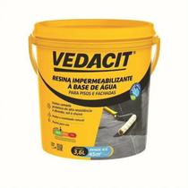 Impermeabilizante Resina Acetinado Base Água Vedacit (3,6l)