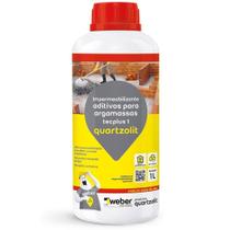 Impermeabilizante Tecplus 1 Branco 1 Litro - Quartzolit