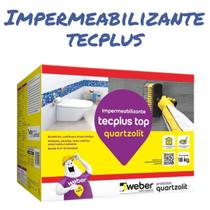Impermeabilizante Tecplus Top Caixa 18kg Quartzolit
