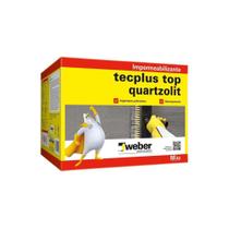 Impermeabilizante Tecplus Top Cinza 18kg - Quartzolit