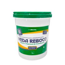 Impermeabilizante Veda Reboco 1kg Vbrasil Selante Massas Bloqueia Umidade Mofo Impermeabilizante Veda Reboco 1kg Vbrasil Selante Massas Bloqueia Umidade Mofo