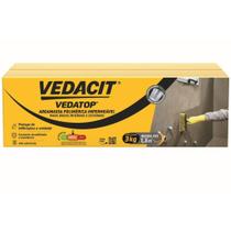 Impermeabilizante Vedacit Vedatop Caixa com 3 Kilo - 112806 - VEDACIT