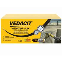 Impermeabilizante Vedacit Vedatop Flex Caixa com 13,5 Kilo - 112807 - VEDACIT