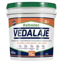 Impermeabilizante vedalaje 15kg rebotec