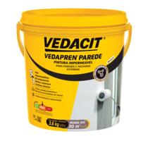 Impermeabilizante Vedapren Parede Branco 3,6Kg