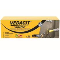 Impermeabilizante Vedatop Argamassa Polimérica Semiflexível Caixa com 3kg Vedacit 3KG Impermeabilizante Vedatop Argamassa Polimérica Semiflexível Caixa com 3kg Vedacit 3KG