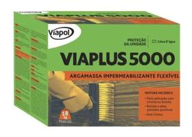 Impermeabilizante viapol viaplus 5000 caixa 18kg 401722