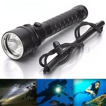 Impermeável LED Scuba Diving Lanterna, tocha subaquática sem bateria, 50000LM, 3x, T6, 100m, Novo