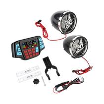 Impermeável motocicleta BT MP3 Player, Audio Stereo Speaker System, Porta-cartões de memória USB Impermeável motocicleta BT MP3 Player, Audio Stereo Speaker System, Porta-cartões de memória USB