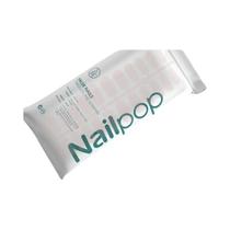 Imprensa Curta Colorida Em Unhas Falsas 120 Peças Nailpop Pontas De Gel Macio De Formato Duplo