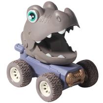 Imprensa Dinosaur Shark Car Baby Cartoon Animal Sliding Car