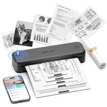 Impresora Phomemo M834 inalámbrica Bluetooth sin tinta A4 gris