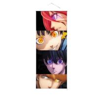 Impressão artística em pôster Blues Locks Art 35x90cm em tecido+plásticos