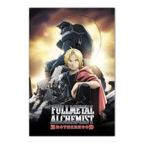 Impressão artística em pôster Fullmetal Alchemist Wall 40x60cm Impressão artística em pôster Fullmetal Alchemist Wall 40x60cm