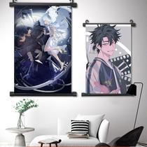 Impressão de arte de parede em 2 painéis Time Agent Anime Cheng Xiaoshi