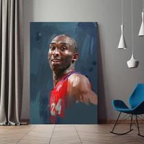 Impressão de pôsteres de pintura de parede em tela Kobe Bryant Anime