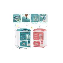 Impressão digital do Piggy Bank ATM Bank com som e senha