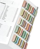 Impressão grande laminada codificada por capítulos Bible Tabs Taja Impressão grande laminada codificada por capítulos Bible Tabs Taja