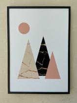 impressão papel Canson matte paper 200gsm mate 50x70 com vidro anti reflexo