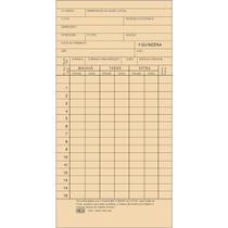 Impresso Cartao De Ponto Mensal Ta Palha 85X179Mm