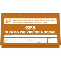 Impresso Previdência Social Carnê GPS 12X2 Vias 180X110MM Pacote com 10 Impresso Previdência Social Carnê GPS 12X2 Vias 180X110MM Pacote com 10