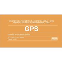 Impresso Previdência Social Carnê GPS 12X2 Vias 204X104MM - Pacote com 20 Unidades