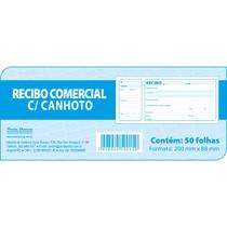 Impresso Recibo Comercial com Canhoto 50F - Pauta Branca