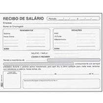 Impresso Recibo Salario 100Fls. 140X207,5Mm