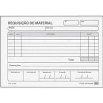 Impresso Requisicao Material Simplif.50F.154X107