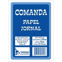 Impresso Talao Comanda Jornal 50F.80MMX110MM