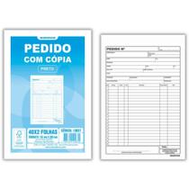 Impresso Talão de Pedido 1/18 2 Vias 40 Folhas Pacote com 20