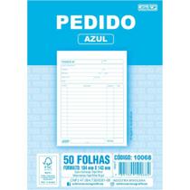 Impresso Talao de Pedido 1/36 1 Via 50 Folhas Azul (17891321100681)