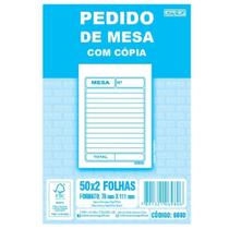 Impresso Talao de Pedido Mesa 2 Vias 50 Folhas (17891321100858) - SD Inovacoes